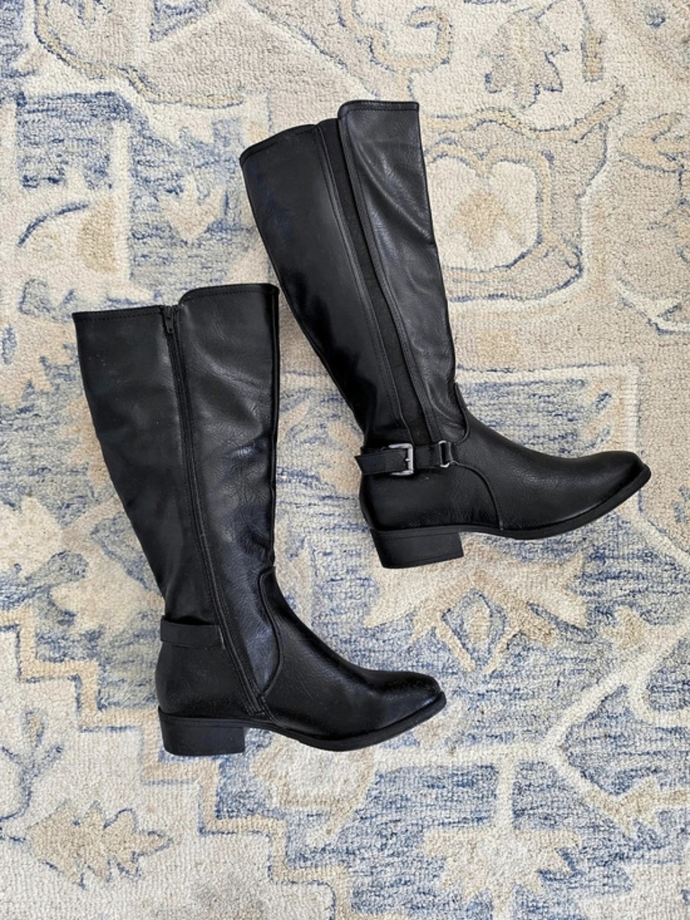 Croft & Barrow Women's 9.5 Black Riding Boots